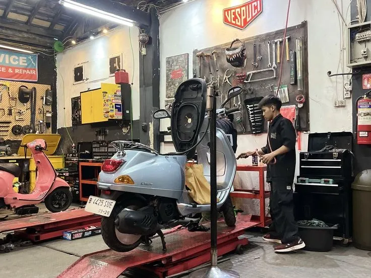 Servis Berkala Vespa